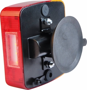 Feu arrière carré LED gauche 12V gauche 5 fonctions pour réf.16146