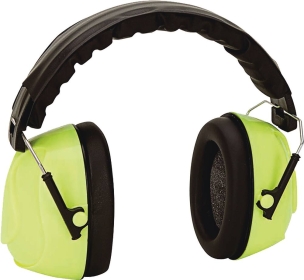 Casque Anti-Bruit SNR 26dB repliable haute visibilité