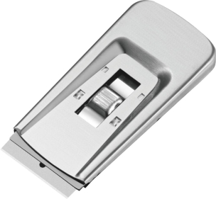 Grattoir à vitre lame rectangle - lot de 12 blisters