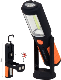 Baladeuse LED 180 lumens articulée à piles