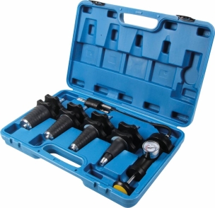 Testeur de pression universel circuit de refroidissement - coffret de 5 pcs