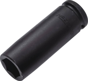 Douille à chocs longue 1/2" 6 pans extérieurs 19mm