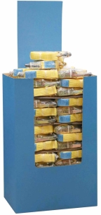 Sangle d'arrimage à cliquet séparé 50mm 4T 9m doigts écartés - Présentoir box de 50 pièces