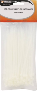 Collier nylon 3,6x140mm incolore - lot de 100 pcs