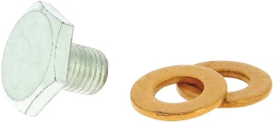 Bouchon de vidange M10 et 2 joints cuivre - blister