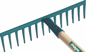 Râteau 14 dents droites avec manche 150cm