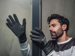Gants de manutention 100% enduit nitrile T9 - carte