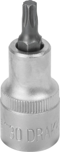 Douille tournevis 1/2" avec embout 55mm Torx® T30