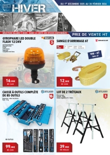 Catalogue PROMO - HIVER 2026 (Prix de vente HT) - lot de 10 pcs