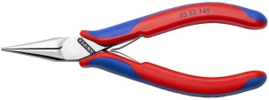 Pince de préhension - Becs plats lisses - 145mm - Ganiage bi-matière