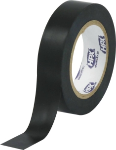 Ruban adhésif isolant PVC noir 15mmx10m - 20 lots de 10 pcs