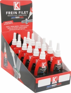 Frein filet moyen - présentoir de 12 flacons de 50ml Frein filet moyen - présentoir de 12 flacons de 50ml