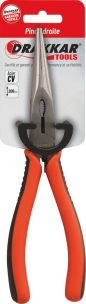 Pince droite 200mm demi-ronde bi-matière - carte
