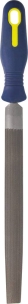 Lime demi-ronde avec manche grain fin 10x250mm - carte