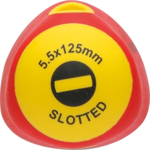 Tournevis plat 5,5x125mm isolé 1000V - carte