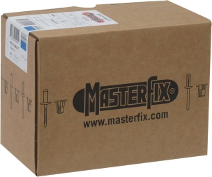 Rivet alu/acier tête plate 6,4x22mm - 250 pcs