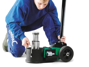 Cric rouleur hydropneumatique 20/40T 150/500mm longueur 495mm