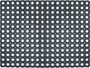 Tapis caillebotis 100% caoutchouc 800x1200mm