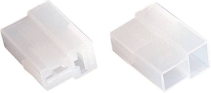 Boîtier unipolaire femelle nu 6,35mm - 2 voies - 16,6x10x23mm - lot de 100 pcs