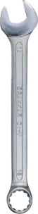 Clé mixte de 18mm tête polie - carte
