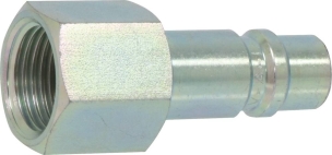 Embout rapide mâle passage d'air 11mm filetage femelle 1/2"