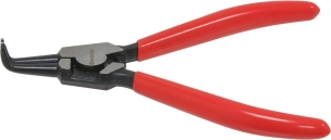 Pince coudée 180mm pour circlips extérieur 19/60mm gainée - carte