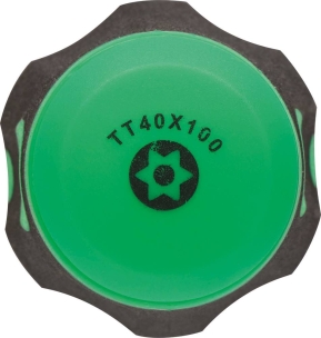 Tournevis Torx® alésé TT40 100mm - carte