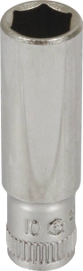 Douille longue 1/4" 10mm - carte