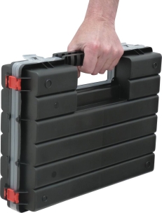 Mallette de rangement 14 godets 365x280x50mm