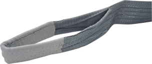 Elingue plate avec boucles 120mm 4T 2m gris