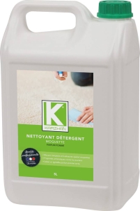 Nettoyant détergent moquette pour machine injection/extraction - bidon de 5L