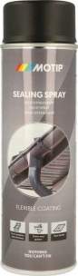 Spray d'étanchéité noir - lot de 6 aérosols de 500ml