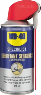 Lubrifiant serrures avec tête 2 jets - lot de 12 aérosols 250ml