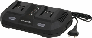 Chargeur double 3A pour batteries Schneider
