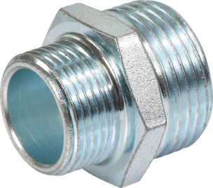 Mamelon laiton mâle 3/4"/mâle 1"