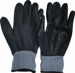 Gants de manutention 100% enduit nitrile T11 - carte