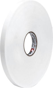 Ruban adhésif mousse double face 19mmx50m - spécial miroirs