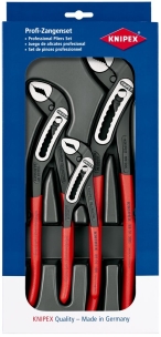 Assortiment de 3 pinces multiprises alligator 180mm 250mm et 300mm