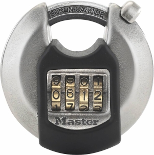 Cadenas marine rond corps acier inox 70mm à combinaison