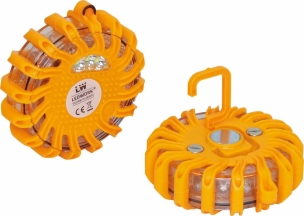 Balise LED magnétique rechargeable - lot de 4 mallettes de 6 pcs