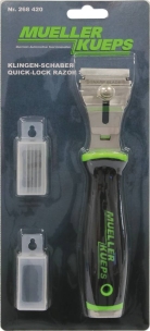 Grattoir à lames métal ou plastiques 210mm