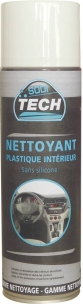 Nettoyant plastique intérieur sans silicone - lot de 12 aérosols de 500ml