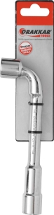 Clé à pipe débouchée 6 pans/6 pans de 14mm - carte