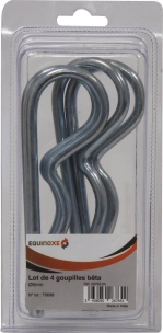 Goupilles béta 6mm - blister de 4 pcs