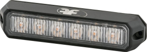 Feu de pénétration 6 LED 9/30V orange 10 flashs différents