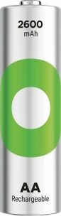 Pile rechargeable AA/HR06 Ni-Mh 2600mAh - blister de 4 piles