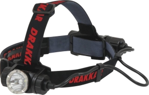 Lampe frontale LED 900 lumens rechargeable