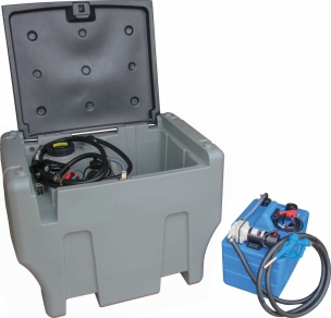 Cuve de ravitaillement mixte gasoil/AdBlue® 12V 400/50L - 40/17 l/min