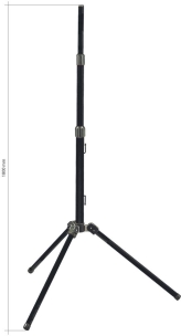 Trépied télescopique pour projecteur hauteur 1800mm