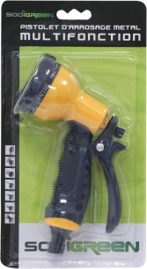 Pistolet d'arrosage avec pomme 7 jets Pistolet d'arrosage avec pomme 7 jets